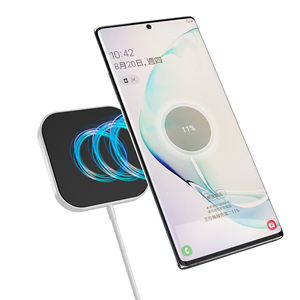 Chargeur sans fil magnétique de bureau 15W, charge rapide pour iPhone/Samsung/Huawei/<span class=keywords><strong>Xiaomi</strong></span>/Oppo/Vivo - Product Image 2