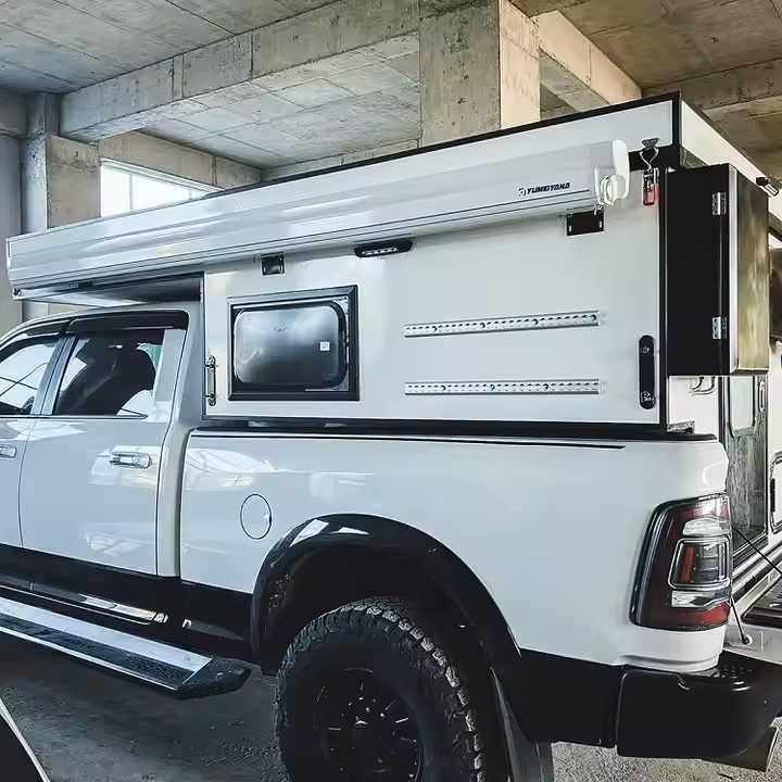 TP07 Factory Source Fiberglass Lightweight Slide in Truck Camper