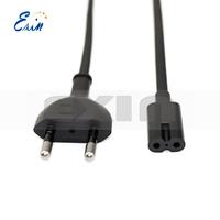 Câble d'alimentation EU NEUF en gros pour TV pour mac Mini Noir Câble de chargeur flexible 2018