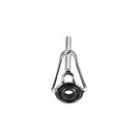 Ensemble 9 anneaux en céramique yeux télescopique Surf Casting canne à pêche construction en acier inoxydable cadre pointe Guides anneaux outils de pêche
