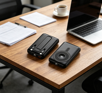 Nouvelle batterie externe portable tendance 10000 mAh avec charge rapide PD 22,5 W, support de câbles et chargeur magnétique sans fil pour iPhone 17