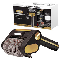 Outil de nettoyage de barbecue rotatif sans fil, sans poils, rechargeable, tête en fil d'acier, écologique, 350 tr/min, rouleau en acier inoxydable, LED