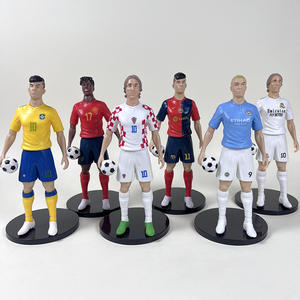 שחקני כדורגל אירופאים ואמריקאים לדגם Star Hand-Run עבור c Roma Bapa Neymar PVC ספורטיבי, מכירה חמה חוצת גבולות - Product Image 2