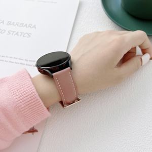 <span class=keywords><strong>Bracelet</strong></span> en <span class=keywords><strong>cuir</strong></span> 20mm pour <span class=keywords><strong>Samsung</strong></span> <span class=keywords><strong>Galaxy</strong></span> <span class=keywords><strong>Watch</strong></span> 4 3 <span class=keywords><strong>Active</strong></span> 46mm 42mm <span class=keywords><strong>44mm</strong></span> 40mm 41mm 45mm - Product Image 6