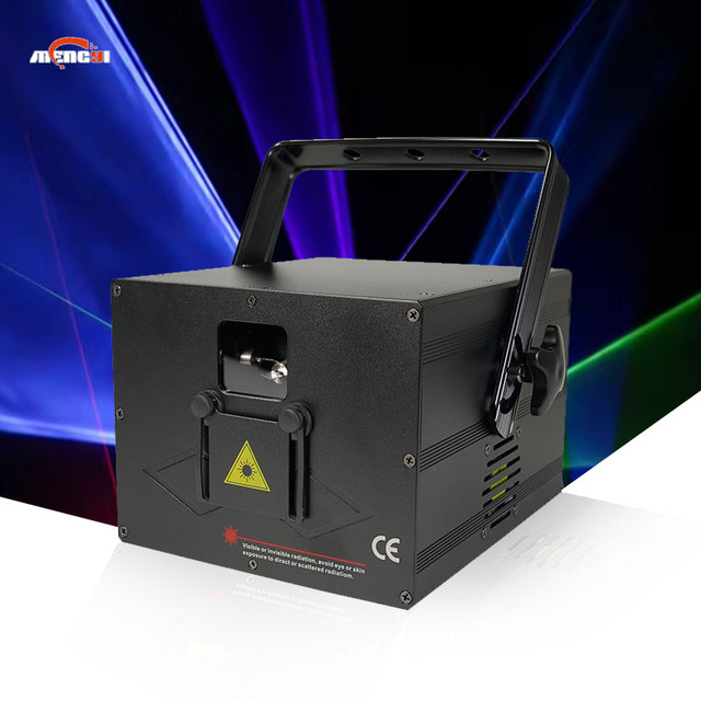 Professional 5W Full Color Rgb Animation Laser Light Dmx Control for Stage Show Laser Lighting Effect Show for Wedding Event