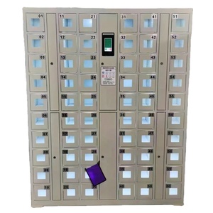 ตู้เก็บโทรศัพท์อัจฉริยะโลหะ พร้อมฟังก์ชั่นชาร์จไฟและเต้ารับไฟฟ้า - Product Image 1
