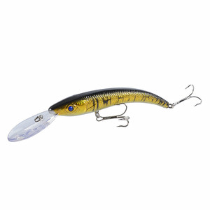 Leurre <span class=keywords><strong>Minnow</strong></span> 15,5 cm 16,3 g 10 couleurs, style japonais, crankbait, swimbait, leurre de pêche flottant dur - Product Image 6
