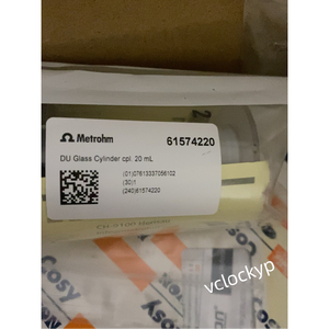Tube de titration Metrohm 20 ml 61574220 Transport rapide Neuf - Product Image 2