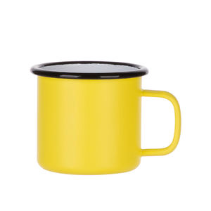Logo personnalisé 12oz tasse à café tasse en émail mat pour le camping et les voyages - Product Image 6