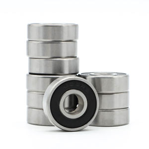 Roulements à billes à gorge profonde en acier chromé, directement de l'usine, 606 607 608 609 6200 6202 6203 6204 6205 6206 C3 pour équipements d'automatisation - Product Image 1