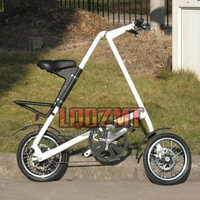 Vélo Pliant de 16 Pouces, Dahon, Roue Intégrée, Vitesse Rapide, Cadre Métallique, Frein en V, Ultra Portable, Mini Vélo Urbain