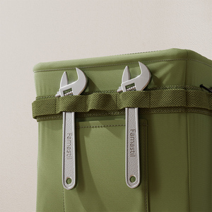 Sac <span class=keywords><strong>à</strong></span> <span class=keywords><strong>outils</strong></span> manuel multifonctionnel pliable pour la maison avec poche latérale - Product Image 4