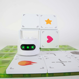 MNTLインタラクティブコーディングロボットおもちゃ、スチーム学習ロボットキット、スターターキット、画面不要のコーディング学習、STEMコーディングロボットキット（子供向け） - Product Image 1