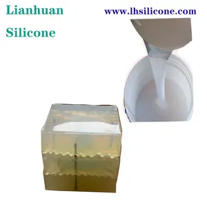 Cao su silicone lỏng RTV vàng 2031 nhựa đồ trang sức silicone molds