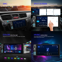 Hikity Single Din 7 pouces 4 + 64G Android autoradio stéréo de voiture sans fil Carplay/Android Auto GPS/Wifi/EQ autoradio OEM