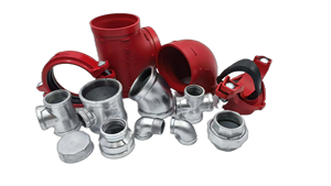 लोहे के पानी की आपूर्ति पाइप फिटिंग ग्रोव इकोकेंद्रित आकार हेड एक्सेंसिकेंद्रित रेड्यूड पेंट सतह - Product Image 6