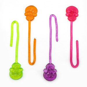 Juguete de calavera retráctil elástico clásico de Little Toys Factory Halloween TPR Wall Climbing Regalo educativo para niños - Product Image 1