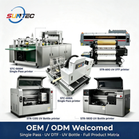 Impresora Automática Suntec de Una Sola Pasada para Cartones, Máquina de Impresión Inteligente de Inyección de Tinta 600x600dpi con Cama Plana al Vacío para Suministro en Fábricas de Empaque