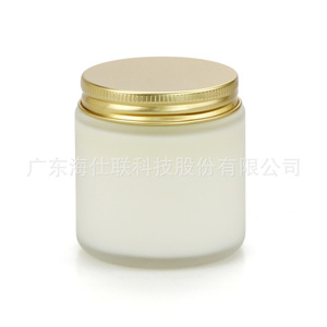 Bougie parfumée en verre dépoli de 3,5 oz, vente en gros, cire végétale DIY, style INS, cadeau, parfum d'ambiance pour la maison - Product Image 3