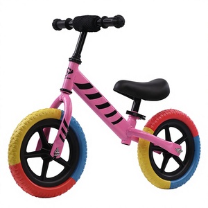 Nouveau Vélo d'équilibre pour enfants le plus vendu avec cadre en fer et roues gonflables, 12 pouces, deux roues, pour les 2-8 ans - Product Image 1