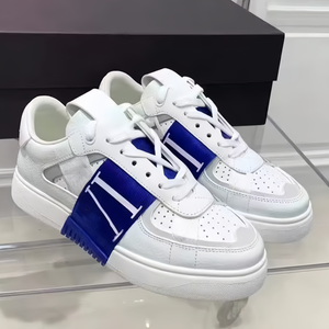 Chaussures de skate décontractées à plateforme rétro pour hommes de luxe, chaussures de marche tendance de haute qualité en toile à lacets - Product Image 4