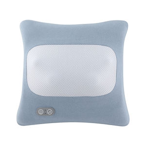 Masajeador de cuello ergonómico 2025, almohada de masaje <span class=keywords><strong>Shiatsu</strong></span> portátil, dispositivo de tracción Cervical de ángulo de 26 °, <span class=keywords><strong>Camilla</strong></span> De cuello eléctrica - Product Image 3