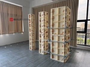 Système de coffrage modulaire en ABS pour piliers en béton, réglable et réutilisable, pour la construction de colonnes carrées/rondes - Modèle 2026 - Product Image 6