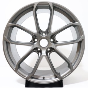 Jantes de voiture en alliage d'aluminium forgé à <span class=keywords><strong>5</strong></span> branches, 18 19 20 21 22 <span class=keywords><strong>23</strong></span> pouces, 5x112 66.6, pour Cayenne Macan 718 - Product Image 1