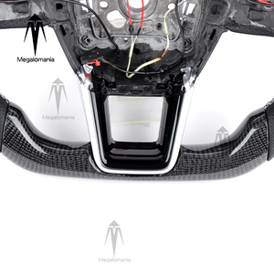 Volante Deportivo de Fibra de Carbono Personalizado para <span class=keywords><strong>Audi</strong></span> A1 A3 A4 A5 <span class=keywords><strong>A6</strong></span> A7 A8 Q3 Q5 Q7 Q8 RS3 RS4 RS5 RS6 RS7 - Product Image 4