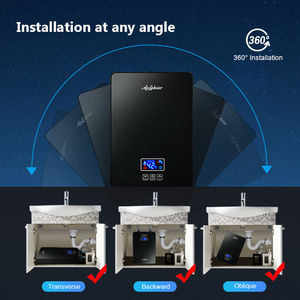 Personalización OEM 8000W 220V Calentador de agua eléctrico inteligente Ducha de baños de agua caliente <span class=keywords><strong>para</strong></span> hoteles y hogar Suministro multipunto - Product Image 4