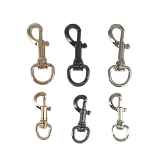 Prezzo all'ingrosso in acciaio moschettone girevole ganci a scatto per borsa da bagaglio accessori in ottone gancio a scatto in metallo fibbia guinzaglio per cani - Product Image 5
