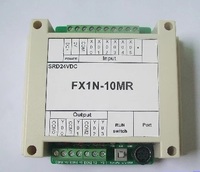 Module programmable PLC industriel FX1N-10MR FX1N-10MT, 6 entrées, 4 sorties, communication RS485 pour systèmes d'automatisation