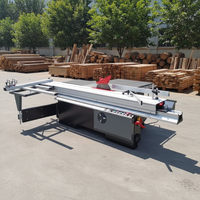 Scie à panneaux horizontale de précision Invech avec moteur 5,5 kW, machine à scie à table coulissante pour la menuiserie et la découpe de meubles