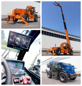 Mini cargador telescópico chino Boom Wheel Loader Bobcatt Telehandler Carretilla elevadora telescópica Maquinaria de movimiento de tierras con CE - Product Image 6