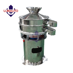 Nouvelle poudre de plastique de machine de tamis rotatif d'acier inoxydable \ particules vibrant criblage classement séparateur moteur traitement des aliments - Product Image 1