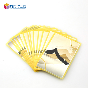 Tarjeta caso de tapa de plástico de la tarjeta de juego de plástico material impermeable jugando a las cartas - Product Image 2