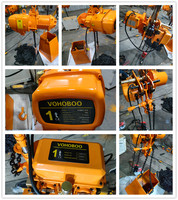 Chariot électrique de haute qualité Type 1t 2t 3t 5t 10t 30t 4m HHBB Palan à chaîne électrique à vendre