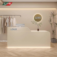 CIRI moderne petite caisse enregistreuse en métal et marbre salon de beauté bar réception réception couleur personnalisée