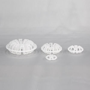 51mm Kunststoff-Teller etten ringe mit randlosem PP-Teller-Rosetten ring für zufällige Turm verpackungen - Product Image 5