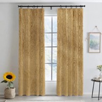 Tissu de rideau en polyester non tissé 100% avec motif gaufré style artistique, occultant total, isolant thermique et insonorisant
