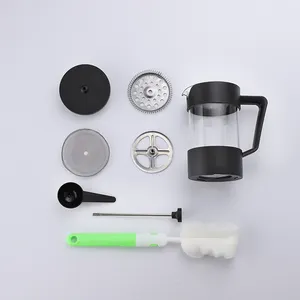 Seecin Safe Food Grade PP Material French Press American Style French Press Easily Disassembled For Easy Cleaning