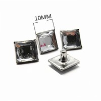 Kingming Rivets personnalisés en métal, laiton et acier inoxydable à double champignon avec tête de goujon à double capuchon pour vêtement