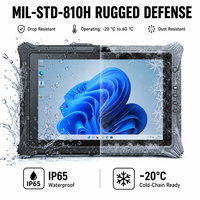 Nouvelle tablette robuste Intel 10,1 pouces Windows 11 Pro, écran 700 nits, batterie remplaçable à chaud, terminal portable industriel IP65 pour entrepôt