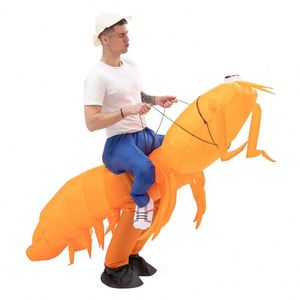 Disfraz Inflable Divertido de Mantis para Adultos, Traje Inflable de Camarón para Cosplay, Disfraz para Halloween, Carnaval y Fiestas - Product Image 2
