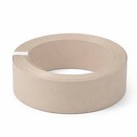 Bande de chant PVC écologique imperméable très vendue, 0,4 mm/1 mm/1,5 mm, avec surface ultra brillante pour la décoration de meubles en panneaux