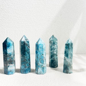 Cuarzo pulido a precio de fábrica Ocean Jasper Tower Healing Clarity Crystal Crafts para decoración del hogar con tema de Mascota - Product Image 5