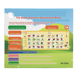 Livres électroniques en arabe et en anglais, éducation préscolaire, jouets intelligents, livres <span class=keywords><strong>audio</strong></span>, lecture de livres électroniques pour enfants - Product Image 2
