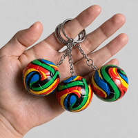 Individuelles Logo Großhandel Niedliche Taschenanhänger Sport Basketball Fußball Silikon Gummi Schlüsselanhänger 2D 3D PVC Schlüsselanhänger Charms