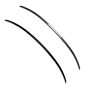 Bmw Rear Spoiler Piano <b>Black</b> Carbon Fiber Texture <b>Trunk</b> Ducktail 3m Tape Installation - Product Image 5