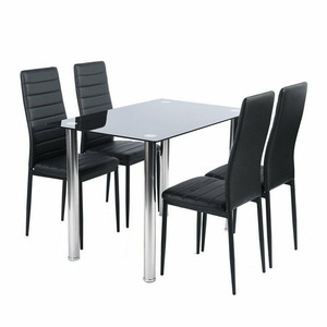 Juego de Comedor Moderno de Vidrio Inteligente de Segunda Mano con Sillas Giratorias Redondas, Muebles para el Hogar DA1015, Mesa de Comedor Inteligente DA1015 - Product Image 4